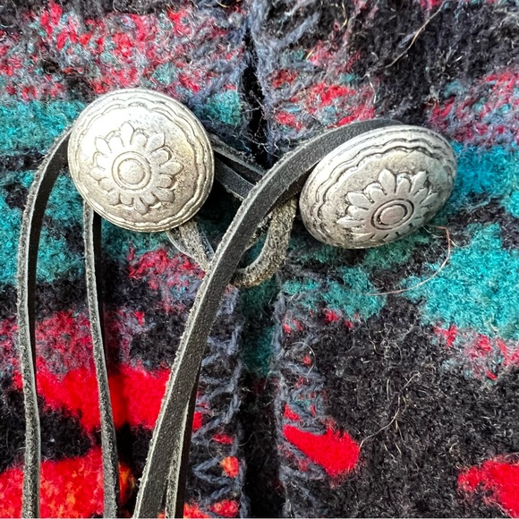 Vintage Bear Ridge Outfitters Southwestern Wool Jacket | Concho | Size Large - Picture 3 of 8